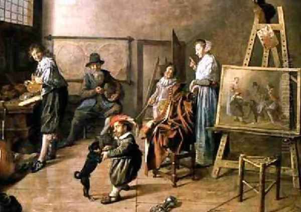 An Artists Studio 1631 - view 1