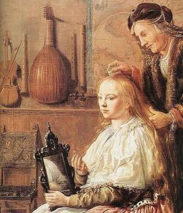 Allegory of Vanity (detail) 1633 by Jan Miense Molenaer