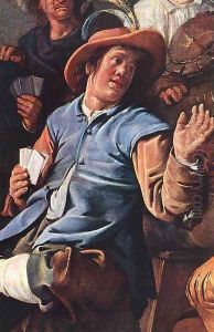 The Denying of Peter (detail) 1636 by Jan Miense Molenaer