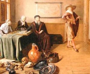 The Departure of the Prodigal Son 1630 by Jan Miense Molenaer