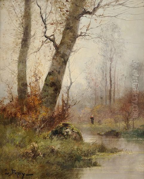 Bord De Riviere Pres De Fontainebleau - view 1