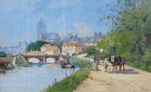 Attelage Bord De Riviere