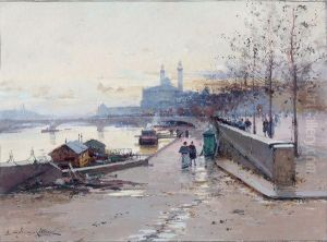 La Seine Et L'ancien Trocadero