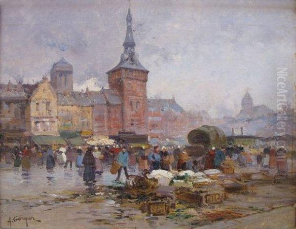 Place Du Marche D'un Village Du Nord De La France - view 1
