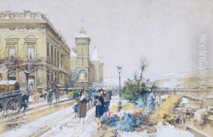 Paris, Le Quai Aux Fleurs