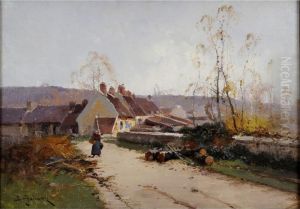 Cottages By A Lane