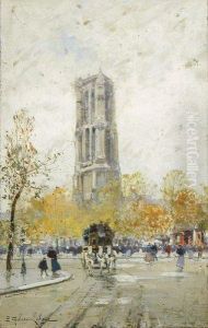 L'omnibus Pres De La Tour Saint-jacques