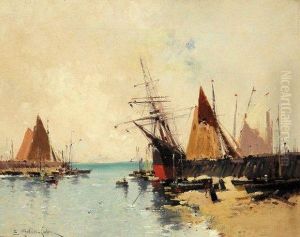 Marine by Eugene Galien-Laloue