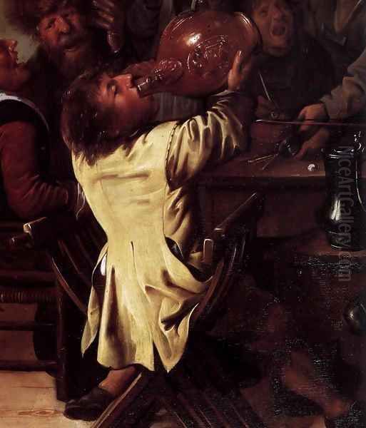 The King Drinks (detail) - view 1