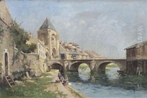 Sur Le Quai De La Riviere