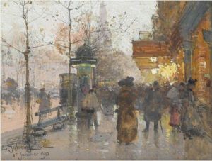 Les Grands Boulevards Le Jour De L'an