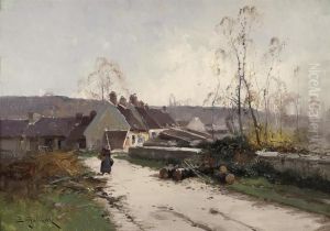 The Road Home by Eugene Galien-Laloue