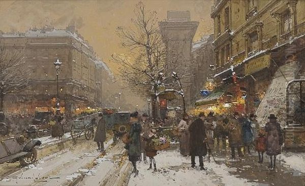 Boulevard In Paris - view 1