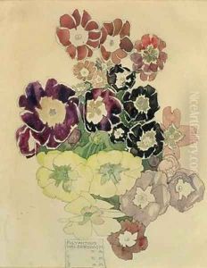 Polyanthus Walberswick 1915 by Charles Rennie Mackintosh