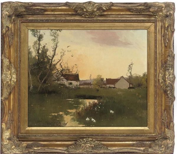 Cottages At Sunset - view 1