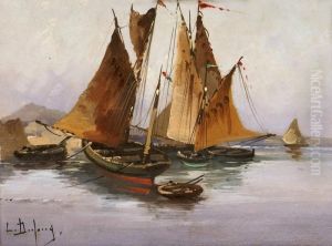 Marine by Eugene Galien-Laloue