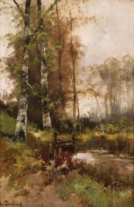Arbres Pres De La Riviere