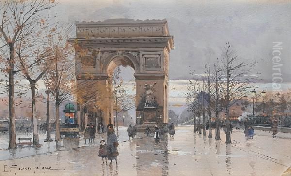 L'arc De Triomphe - view 1