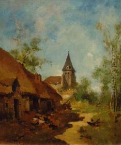 Dorfszene Dorfszene