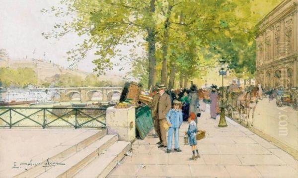 Paris, La Seine Et Les Bouquinistes - view 1