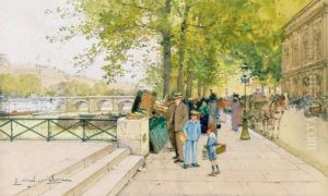 Paris, La Seine Et Les Bouquinistes