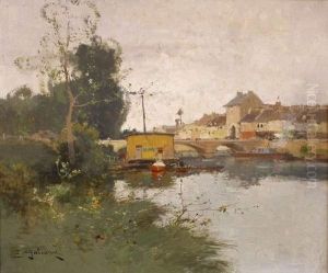 Les Bateaux Lavoirs A Montigny Sur Loing