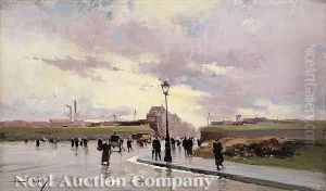 Les Fortifications De Paris by Eugene Galien-Laloue