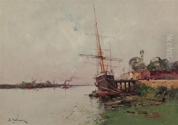 A River In France - view 1