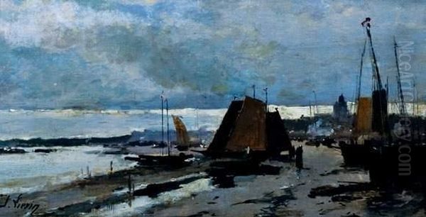 Bateaux Sur La Plage - view 1