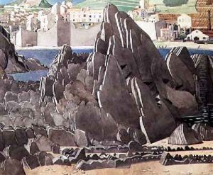 The Rocks 1927 by Charles Rennie Mackintosh