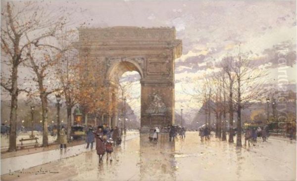 L'arc De Triomphe - view 1