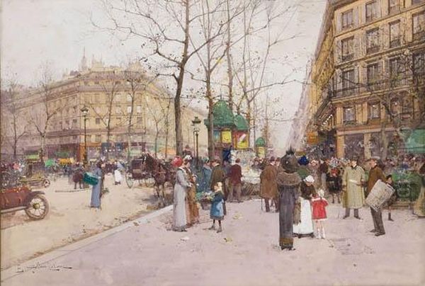Elegantes Sur Les Grands Boulevards Parisiens - view 1