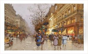 Paris, Soir Sur Les Grands Boulevards