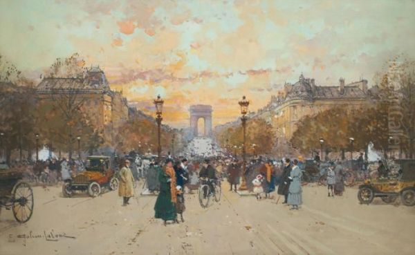 Les Champs-elysees - view 1