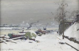 Quai De Bercy Sous La Neige Quai De Bercy Sous La Neige