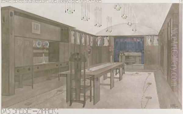 Design for a Dining Room 1901 - view 1