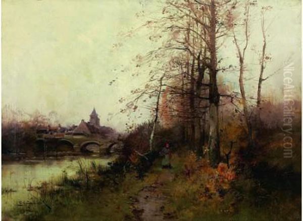 Femme Sur Un Chemin - view 1