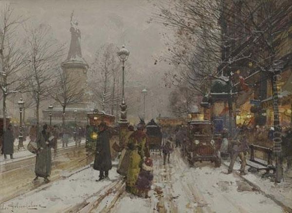 Paris Im Winter. - view 1