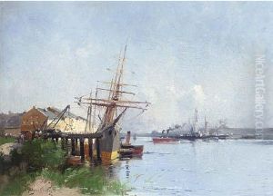 Harbour Scene Harbour Scene