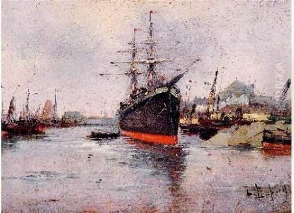 Cargo Dans Le Port - view 1