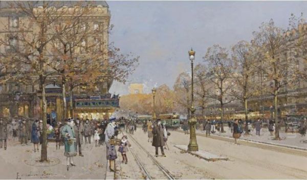 Les Champs-elysees - view 1