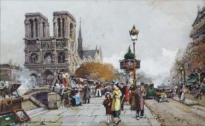 Notre-dame, Vue Du Quai Saint-michel