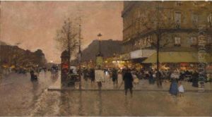 Les Grands Boulevards De Paris, Crepuscule