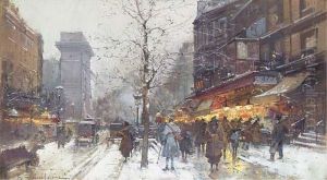 Boulevard St Denis In The Snow