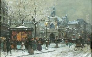 Paris, Eglise Saint-laurent, Boulevard Magenta