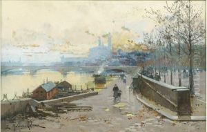 L'ancien Trocadero, Vu Des Quais