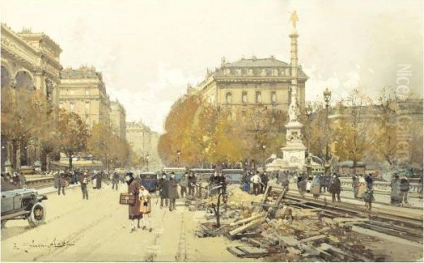 Place De Chatelet - view 1