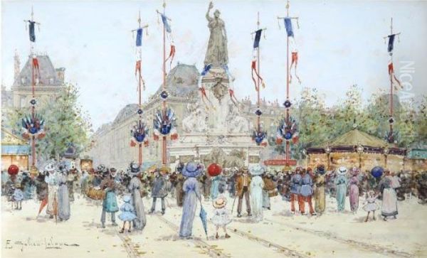 Bastille Day Celebration - view 1
