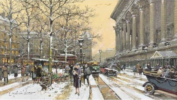 La Madeleine En Hiver - view 1
