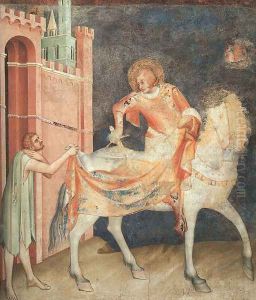Division of the Cloak 1321 by Simone Martini